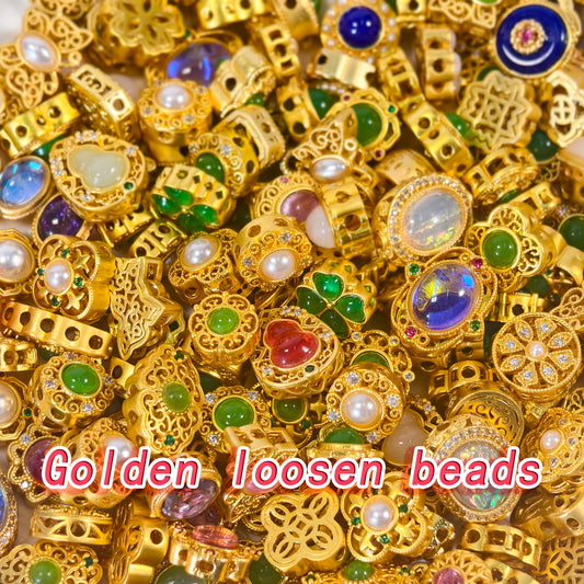 Golden Loose Beads⚜ Blind Bag for Dora\Bracelet - Live Product